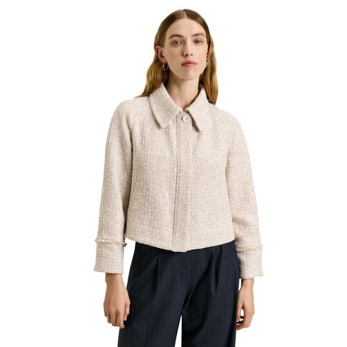 Veronika Maine European Tweed Button Through Jacket